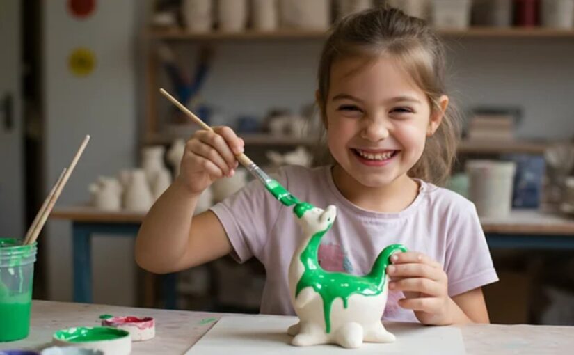 Activity pottery painting